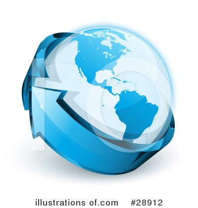 Royalty-Free (RF) Earth Clipart Illustration by beboy - Stock Sample #28912