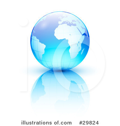 Globe Clipart #29824 by beboy