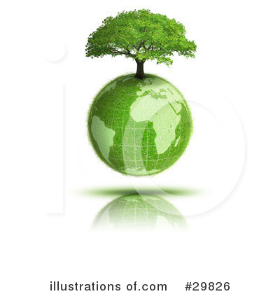 Royalty-Free (RF) Earth Clipart Illustration by beboy - Stock Sample #29826