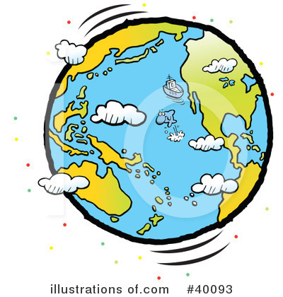 Earth Clipart #40093 by Johnny Sajem