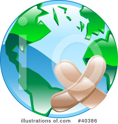 Royalty-Free (RF) Earth Clipart Illustration by AtStockIllustration - Stock Sample #40386