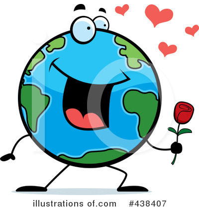 Royalty-Free (RF) Earth Clipart Illustration by Cory Thoman - Stock Sample #438407