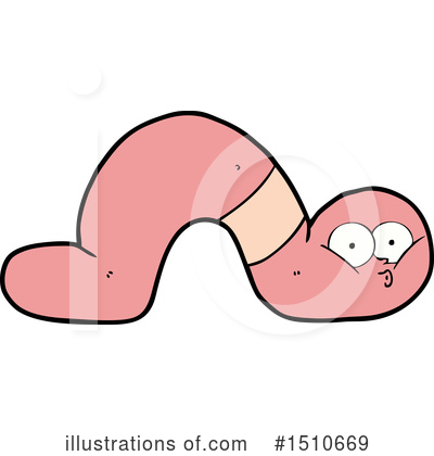 Royalty-Free (RF) Earth Worm Clipart Illustration by lineartestpilot - Stock Sample #1510669