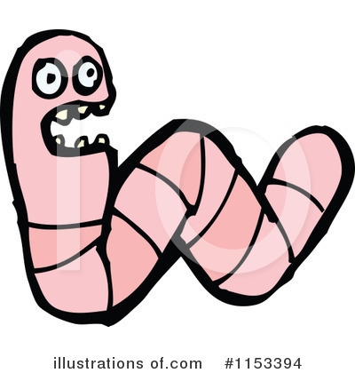 Royalty-Free (RF) Earthworm Clipart Illustration by lineartestpilot - Stock Sample #1153394