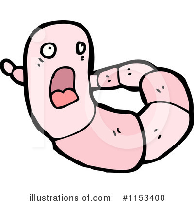 Royalty-Free (RF) Earthworm Clipart Illustration by lineartestpilot - Stock Sample #1153400