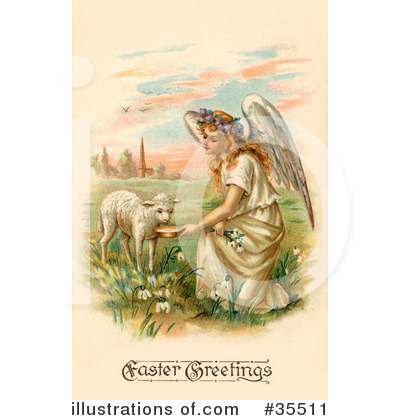 Easter Angel Clipart #35511 by OldPixels