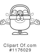 Easter Basket Clipart #1176029 by Cory Thoman