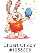 Easter Bunny Clipart #1056396 by Qiun