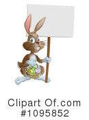 Easter Bunny Clipart #1095852 by AtStockIllustration