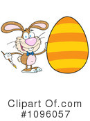 Easter Bunny Clipart #1096057 by Hit Toon