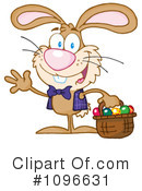 Easter Bunny Clipart #1096631 by Hit Toon