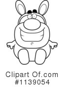 Easter Bunny Clipart #1139054 by Cory Thoman