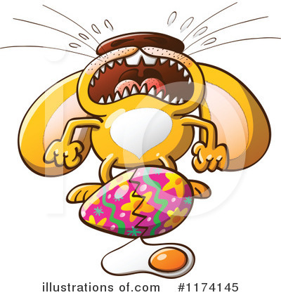 Easter Bunny Clipart #1174145 by Zooco
