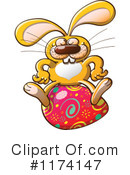 Easter Bunny Clipart #1174147 by Zooco