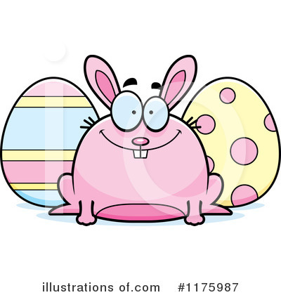 Royalty-Free (RF) Easter Bunny Clipart Illustration by Cory Thoman - Stock Sample #1175987