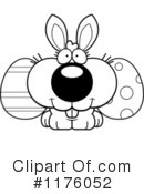 Easter Bunny Clipart #1176052 by Cory Thoman