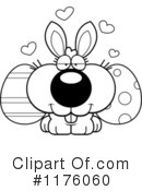 Easter Bunny Clipart #1176060 by Cory Thoman