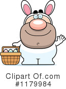 Easter Bunny Clipart #1179984 by Cory Thoman
