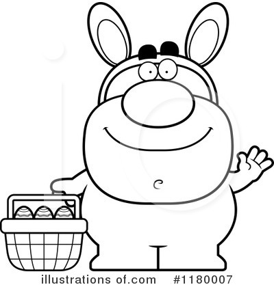 Easter Basket Clipart #1180007 by Cory Thoman
