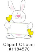 Easter Bunny Clipart #1184570 by Maria Bell