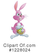 Easter Bunny Clipart #1228024 by AtStockIllustration