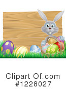 Easter Bunny Clipart #1228027 by AtStockIllustration