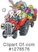 Easter Bunny Clipart #1278576 by Dennis Holmes Designs