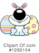 Easter Bunny Clipart #1292104 by Cory Thoman