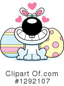 Easter Bunny Clipart #1292107 by Cory Thoman