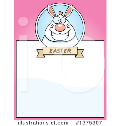 Royalty-Free (RF) Easter Bunny Clipart Illustration by Cory Thoman - Stock Sample #1375307