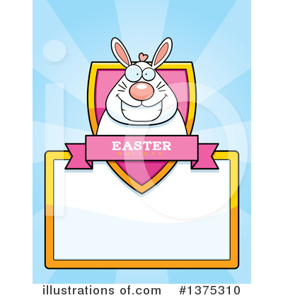 Royalty-Free (RF) Easter Bunny Clipart Illustration by Cory Thoman - Stock Sample #1375310