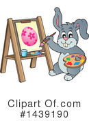 Easter Bunny Clipart #1439190 by visekart