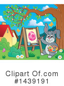 Easter Bunny Clipart #1439191 by visekart