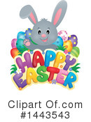 Easter Bunny Clipart #1443543 by visekart