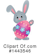 Easter Bunny Clipart #1443546 by visekart