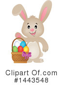 Easter Bunny Clipart #1443548 by visekart