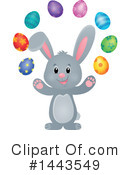 Easter Bunny Clipart #1443549 by visekart