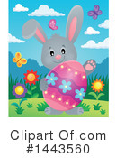 Easter Bunny Clipart #1443560 by visekart