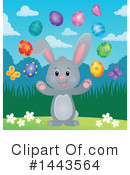 Easter Bunny Clipart #1443564 by visekart