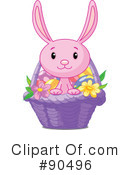Easter Bunny Clipart #90496 by Pushkin