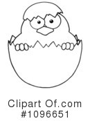 Easter Chick Clipart #1096651 by Hit Toon
