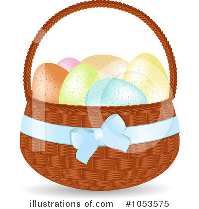 Easter Basket Clipart #1053575 by elaineitalia