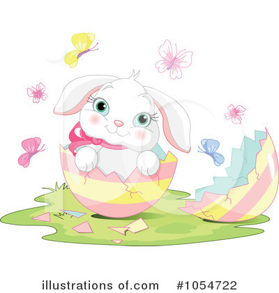 Easter Bunny Clipart #1054722 by Pushkin