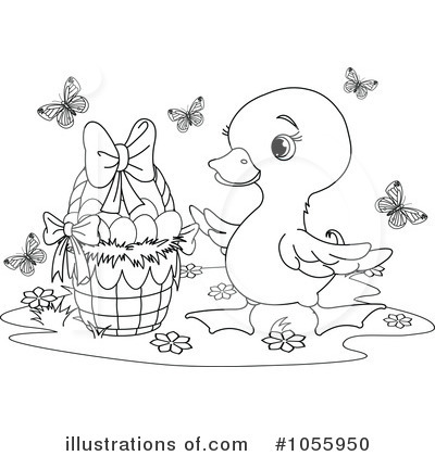 Royalty-Free (RF) Easter Clipart Illustration by Pushkin - Stock Sample #1055950