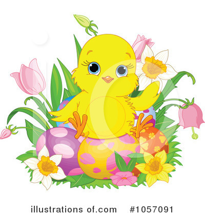 Easter Chick Clipart #1057091 by Pushkin
