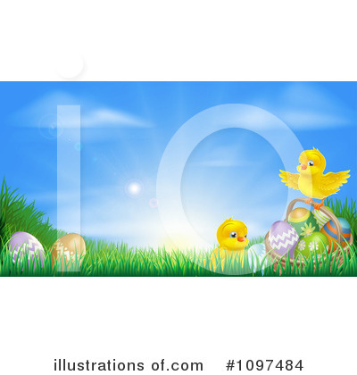 Meadow Clipart #1097484 by AtStockIllustration
