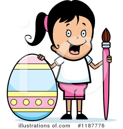 Easter Egg Clipart #1187776 by Cory Thoman