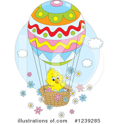 Easter Chick Clipart #1239285 by Alex Bannykh