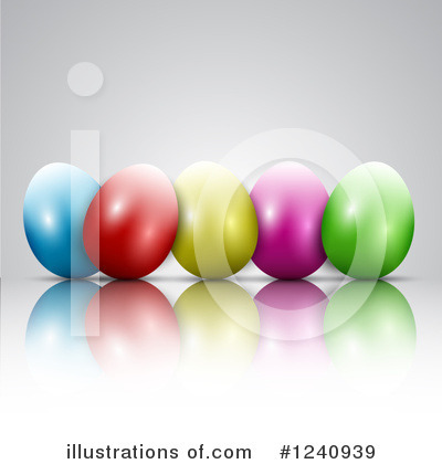 Royalty-Free (RF) Easter Clipart Illustration by KJ Pargeter - Stock Sample #1240939
