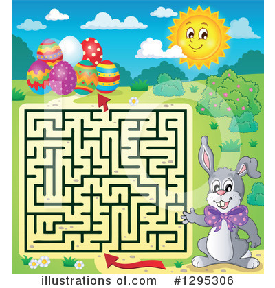Royalty-Free (RF) Easter Clipart Illustration by visekart - Stock Sample #1295306